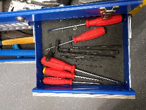 六角レンチスタンド before